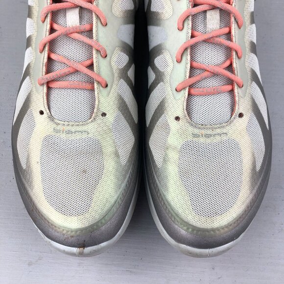 Ecco Women's Size 40 (9-9.5) Performance Biom Fjuel Racer Silver Green Shoes - Picture 6 of 15